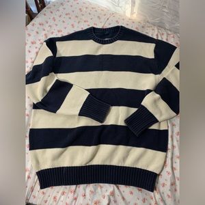 PACSUN JOHN GALT STRIPE SWEATER OVERSIZED